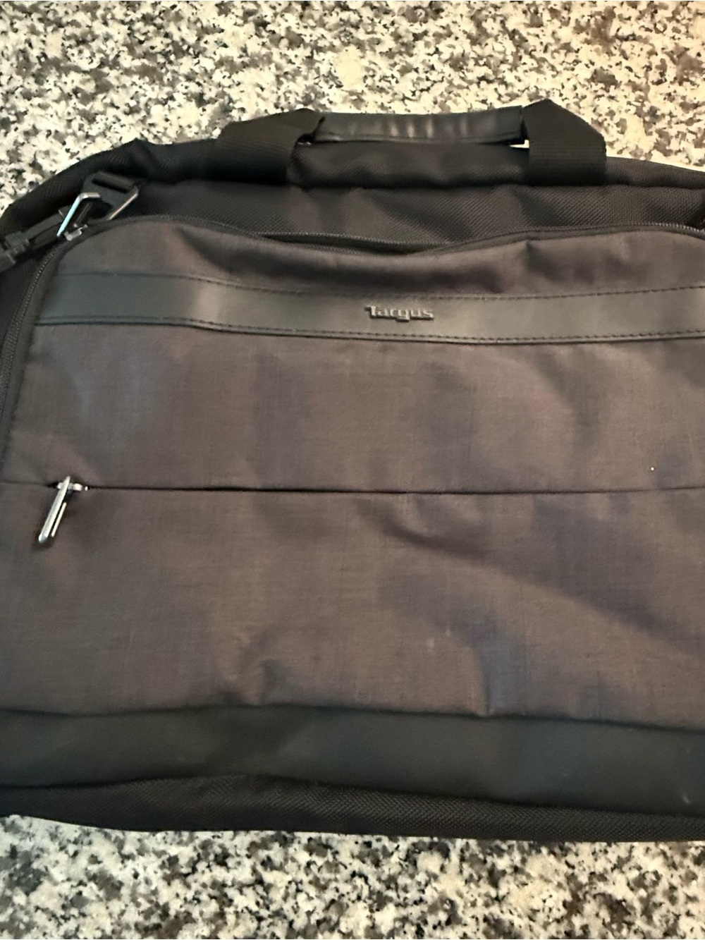 Targus Black Laptop Briefcase with Front Organizer